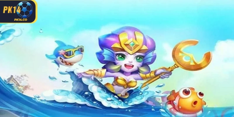 Bắn Cá Tiểu Tiên Cá - Trò Chơi Giải Trí Đầy Hấp Dẫn 1 Bắn Cá Tiểu Tiên Cá PK14 là một trò chơi bắn cá đổi thưởng